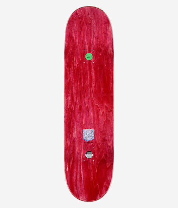 Sci-Fi Fantasy Safety Vest 8.5" Skateboard Deck (neon green)
