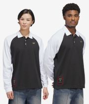 adidas Tyshawn Rugby Sweatshirt (black white)