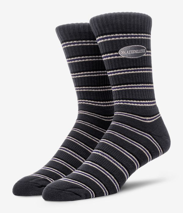 skatedeluxe Ovals Skarpetki US 6-13 (grey striped)