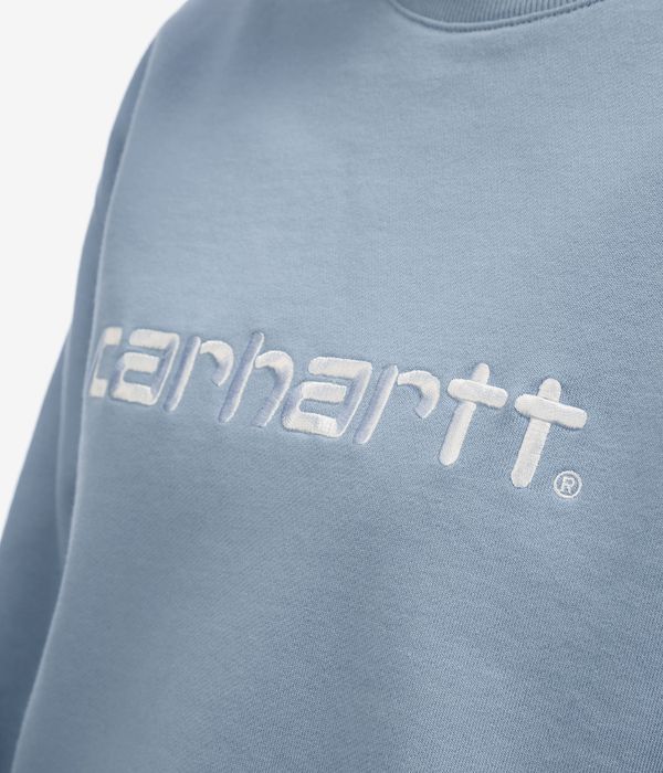 Carhartt WIP W' Basic Felpa women (misty sky white)