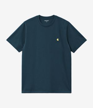 Carhartt WIP Chase Camiseta (duck blue gold)