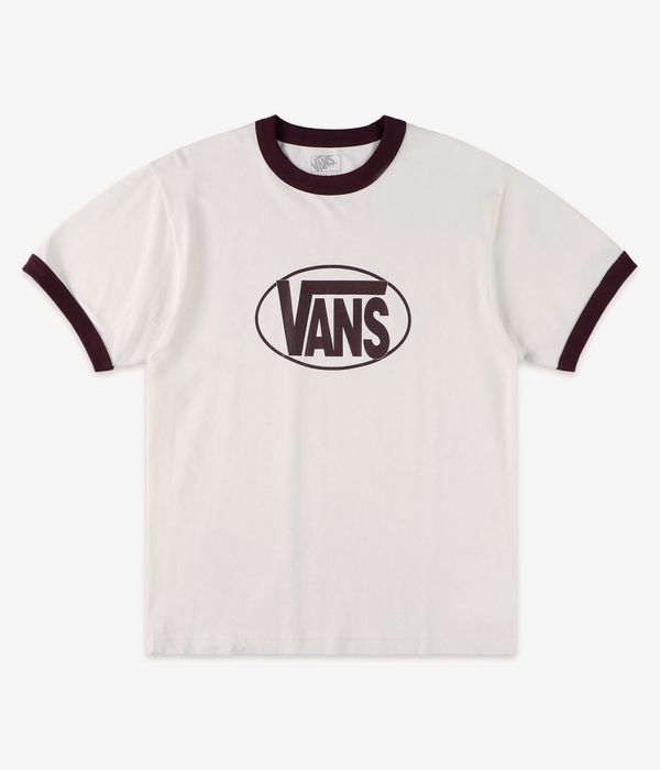 Vans Center Chest Ringer T-Shirty (marshmallow II)