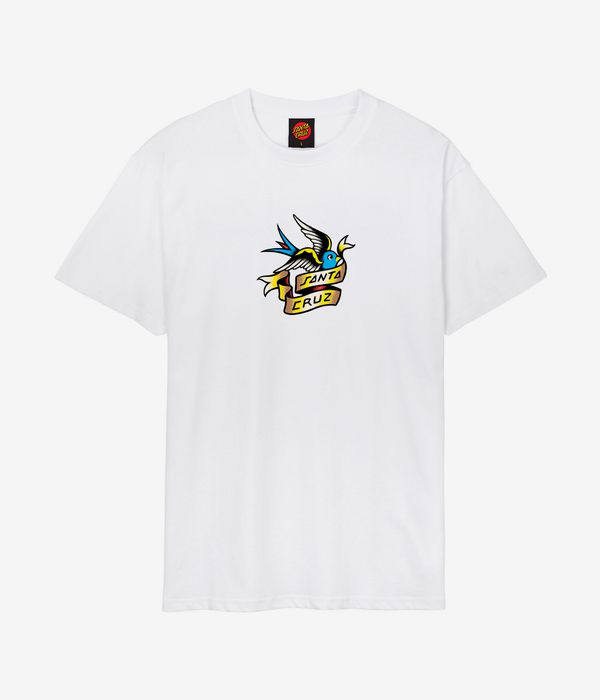 Santa Cruz Sommer Sparrow Front T-Shirt (white)