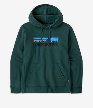 Patagonia P-6 Logo Uprisal Hoodie (cascade green)