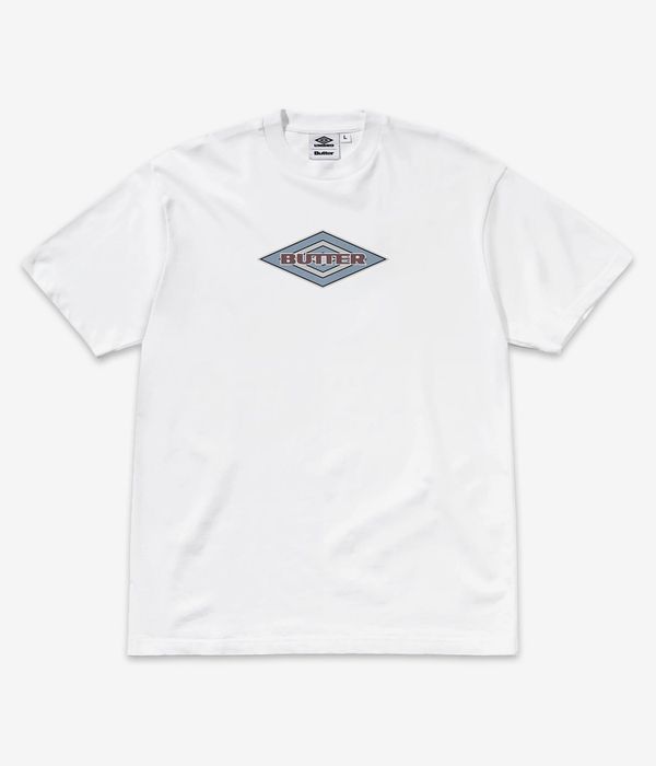 Butter Goods x Umbro Diamond Logo T-Shirt (white)