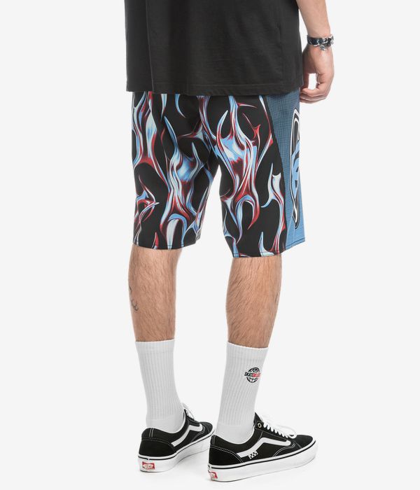 DC Sylem 21" Boardshorts (liquid fuego black)