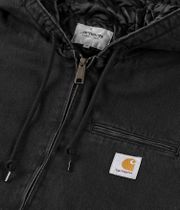 Carhartt WIP Cleveland Cotton Smith Giacca (black stone washed)