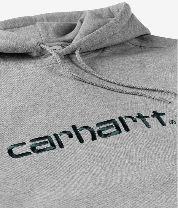 Carhartt WIP W' Basic sweat à capuche women (grey heather dark fir)