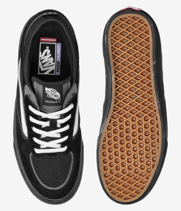 Vans Skate Rowley Shoes (black white black)