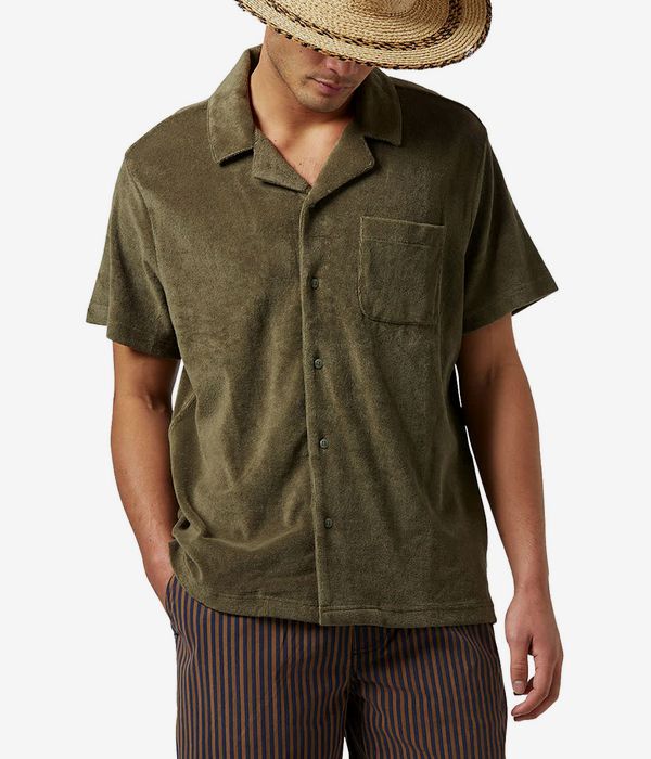 Brixton Bunker Terry Shirt (ivy green)