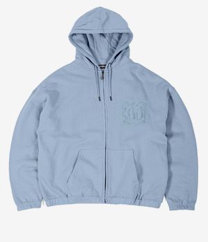 Wasted Paris Kingdom Curve Destroy Boxy Zip-Hoodie (light blue)