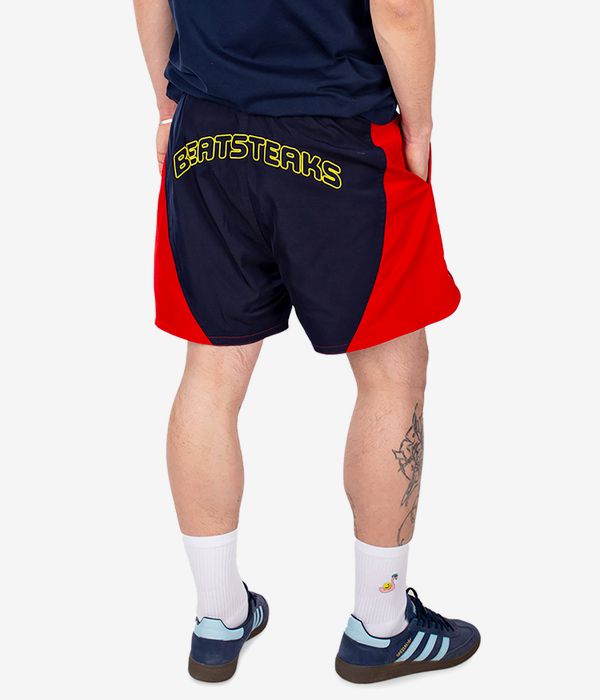 Iriedaily x Beatsteaks Shorts (navy red)