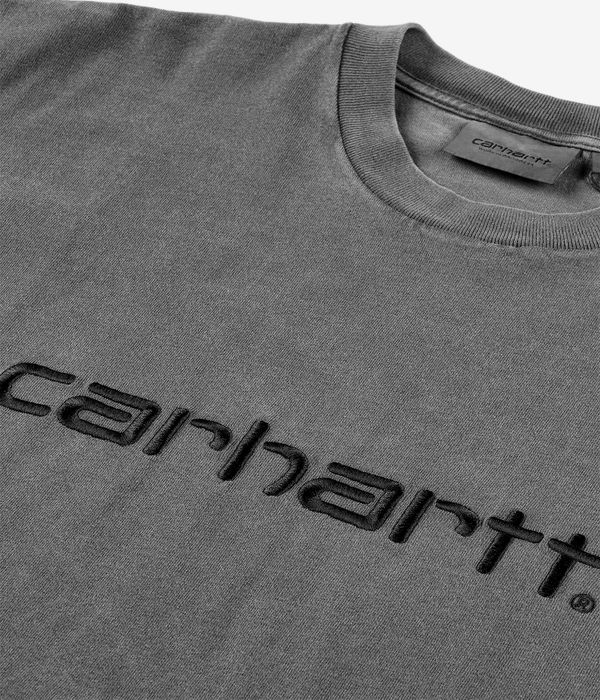 Carhartt WIP Duster Camiseta (black garment dyed)