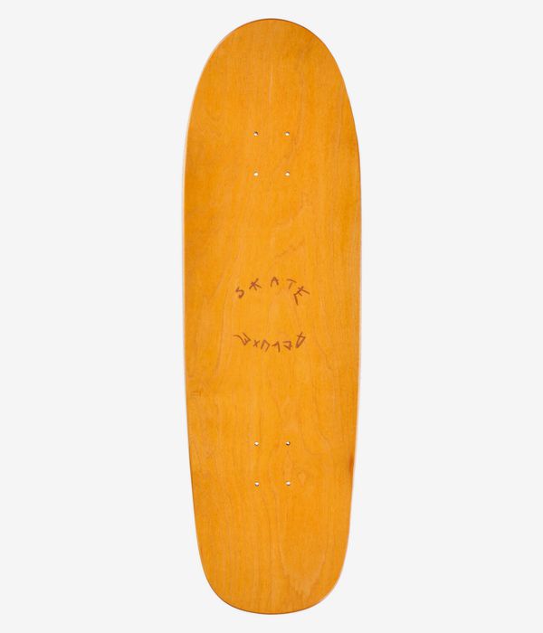 skatedeluxe Toad Rocket Shape 9.25" Skateboard Deck (orange)