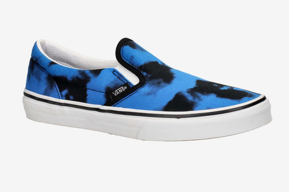 Vans Classic Slip-On Schuh kids (oversized tie dye dazzling blue)