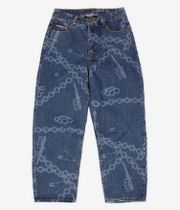 Wasted Paris Knuckles Casper Pantaloni (washed blue)