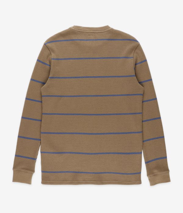 RVCA Day Shift Thermal Stripe Long sleeve (coyote)