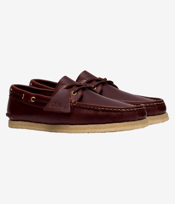 Clarks Originals Godney Boat Shoes (british tan lea)