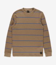 RVCA Day Shift Thermal Stripe Long sleeve (coyote)