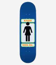 Girl Gass Hypno Girl 8.5" Tabla de skate (blue)