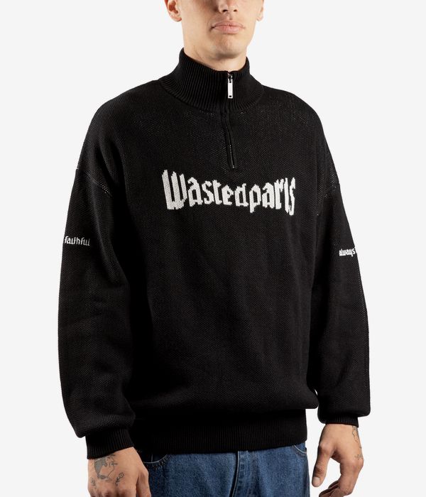 Wasted Paris United Trucker Felpa (black)