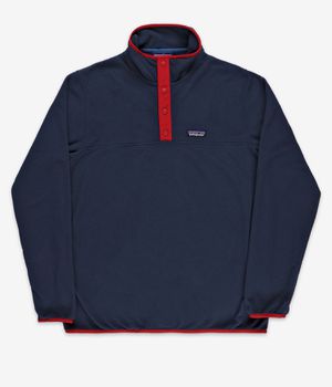 Patagonia Micro D Felpa (new navy classic red)