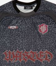 Wasted Paris Cheetah Football Jersey T-Shirt (black camo)
