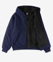 Volcom Single Stone Lined Zip-Sweatshirt avec capuchon (marine)