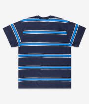 Obey Twenty Stripe T-Shirt (academy navy multi)