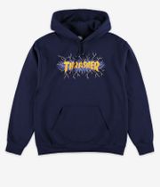 Thrasher Lightning Hoodie (navy)