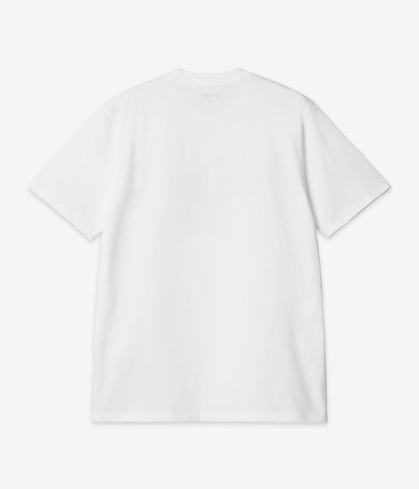 Carhartt WIP Move On Up Organic T-Shirt (white black)