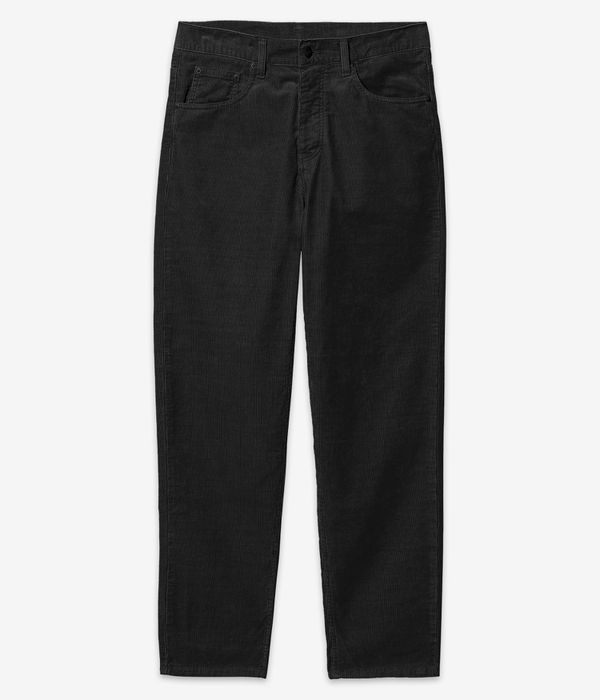 Carhartt WIP Newel Pant Ford Corduroy Pantalons (black rinsed)