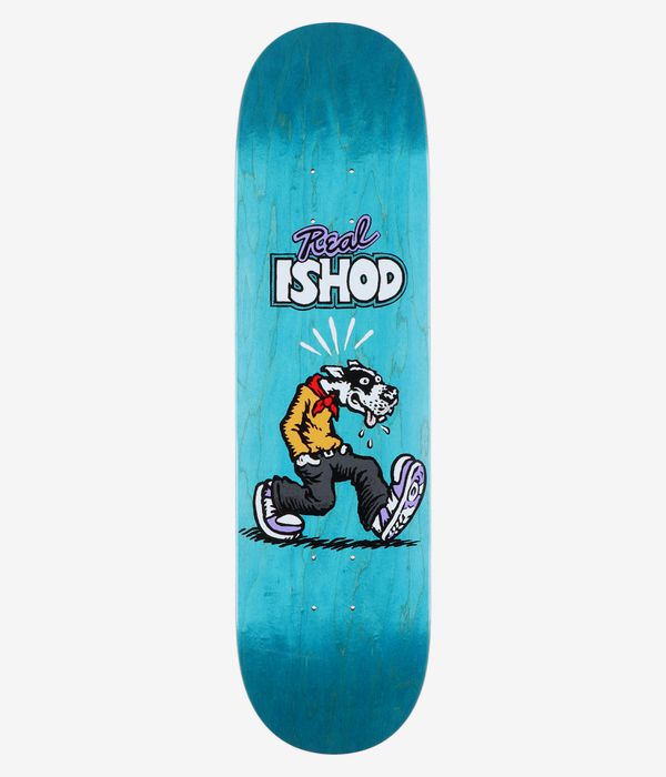Real Ishod Comix 8.25" Planche de skateboard (blue)