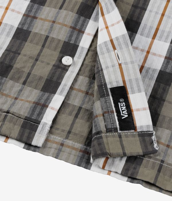 Vans Seersucker Plaid Chemise (egret bungee cord)