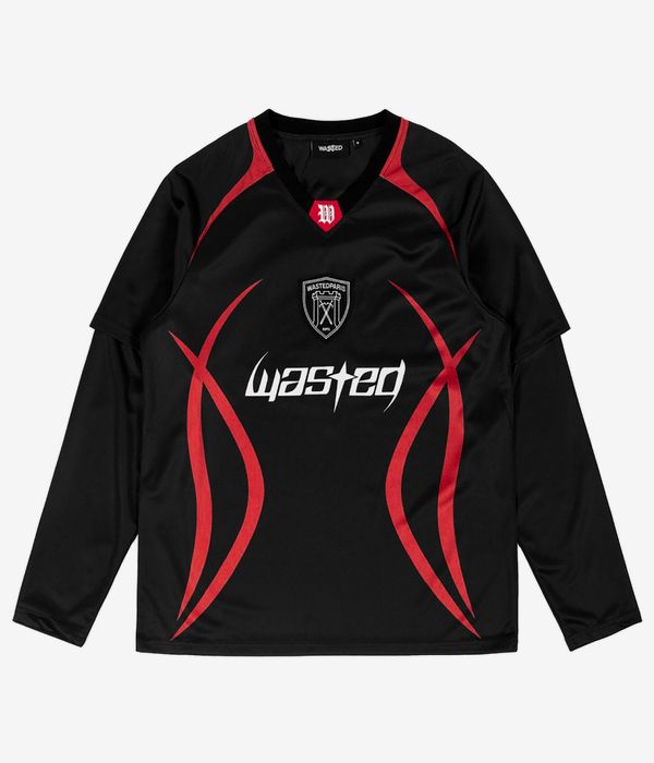 Wasted Paris Blade Football Jersey Age Long sleeve (black)