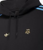 adidas x Thrasher x Argentine Football Association Mark Gonzales Skate Head Hoodie (black blue)