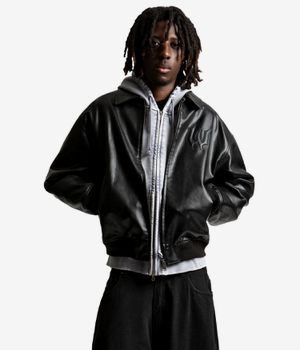 Wasted Paris Bury Varsity Veste (black)