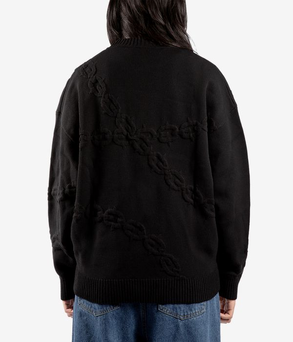 Wasted Paris Chrome Sweatshirt (black)