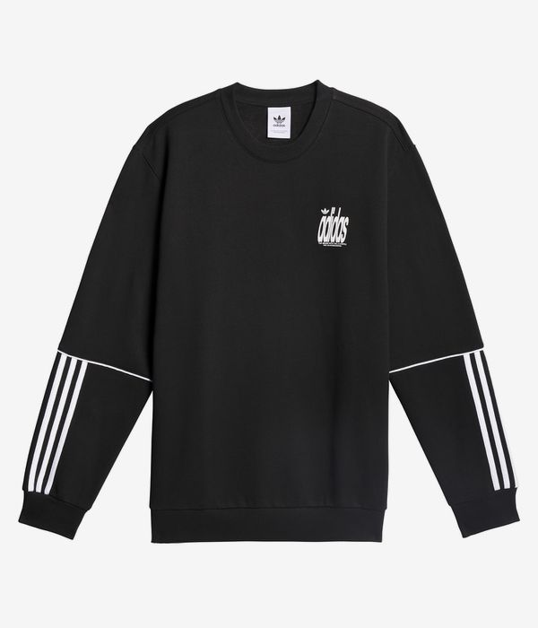 Adidas grey white and black sweatshirt sale