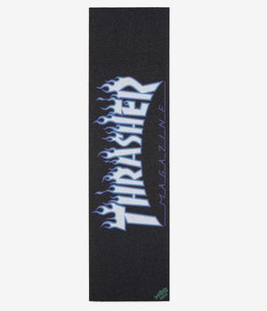 MOB Grip x Thrasher Japan Flame 9" Grip Skate (black white)