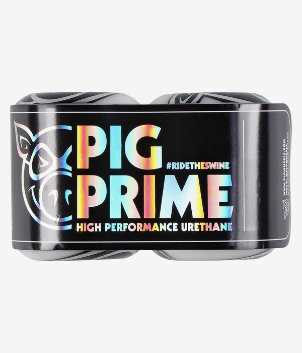 Pig Prime Ruote (white black) 53mm 103A pacco da 4
