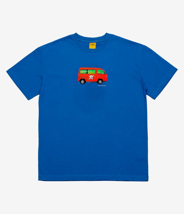 Carpet Company Tour Van T-Shirt (blue)