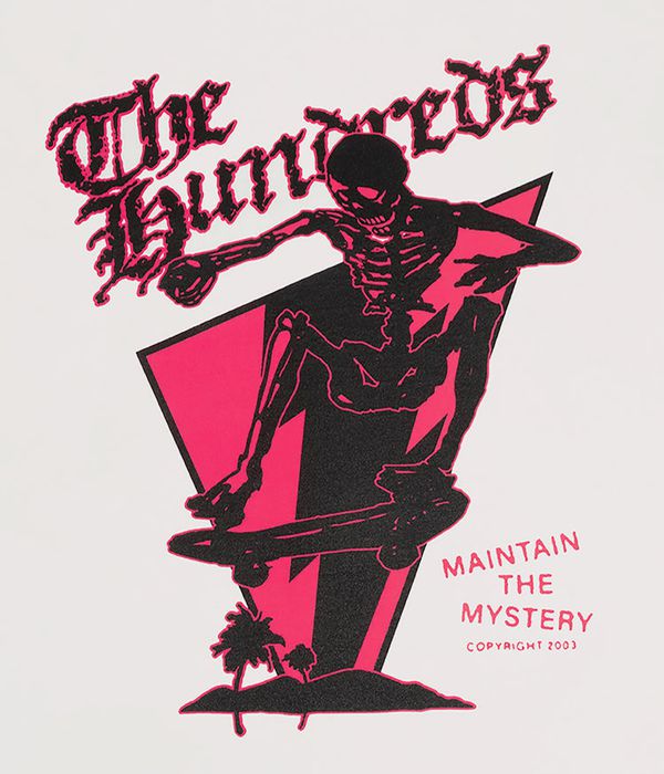 The Hundreds Skull Mountain T-Shirt (blanc de blanc)