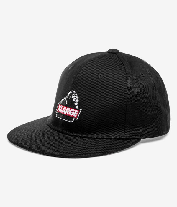 XLarge x Crenshaw Skate Club Slanted OG Snapback Cap (black)