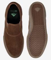 Emerica Wino G6 Slip-On Shoes (brown gum)