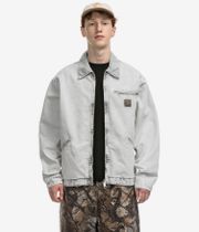 Carhartt WIP OG Detroit Organic Cotton Dearborn Jacke (black black chalk wash)