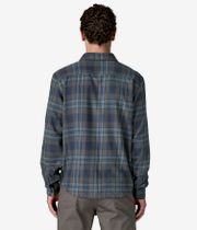 Patagonia LW Fjord Flannel Hemd (paw smolder blue)