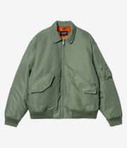 Carhartt WIP Olten Bomber Jacket (duck green turmeric)