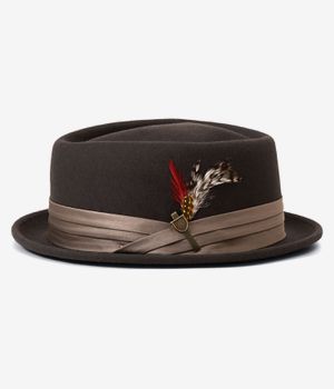 Brixton Stout Pork Pie Hat (brown bronze)