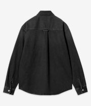 Carhartt WIP Harvey Olympia Shirt Jacket (black dark used wash)